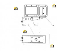 Фара левая в сборе