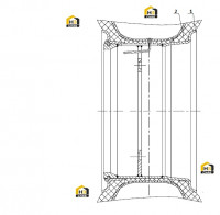 Обод шины в сборе