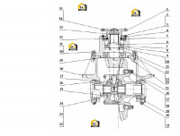 Привод главный в сборе