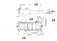 Рама задняя в сборе