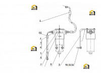 Узел масляного фильтра
