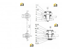 Узел шарнирный
