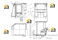 Кабина в сборе 50Y0010