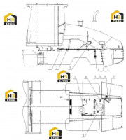 Проводка рамы 45C3158