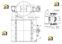 Рама передняя в сборе