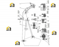Комплектующие ковша 32E0441 002