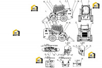 Комплектующие погрузчика (часть1) 34C1466 004