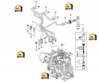 Клапан впрыска топлива 40C0863 15 000