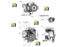 Генератор, фильтрующий элемент и насос 40C0863 21 000