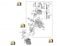 Насос топливный высокого давления 40C0863 13 000