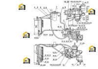 Система гидравлическая перемещения 13E0044 007