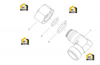 Соединитель (часть1) 31C0083 002