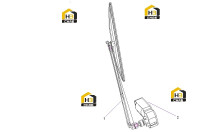 Стеклоочиститель 46C1382 003