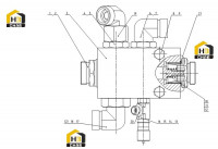 Блок клапанный 12C2643 002