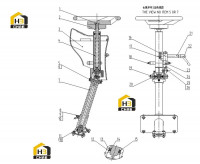 Колонка рулевая 47C1415 000