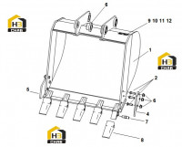 Ковш 43C2378 000