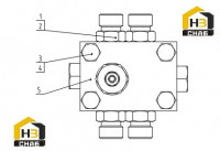 Клапан предохранительный 12C1380 000