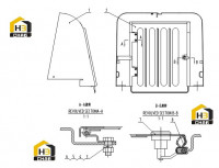 Крышка передняя 48C1419 000
