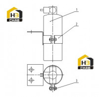 Емкость для хранения жидкости 46C6625 001