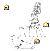 Петля дверная 22C0707 000