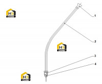 Щуп масляный 40C2459 000