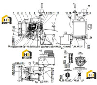 Система дизельного двигателя 00E0719 003