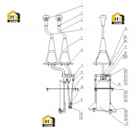Система джойстика 24C1054 005