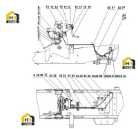 Система приводная тормозная 20E0369 001