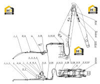 Система вспомогательная гидравлическая 15E0823 005