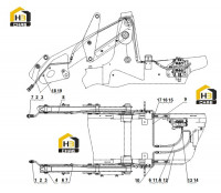 Система вспомогательная гидравлическая 15E0830 001