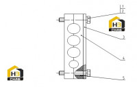 Зажим для трубы 09C1000 000