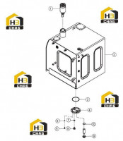 Бак дизельный 21C0891 000 00