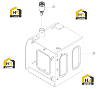 Бак дизельный 21C1118 000 00