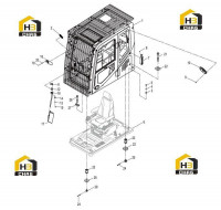 Кабина в сборе 41Y0538 000 00