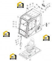 Кабина в сборе 41Y0581 000 00
