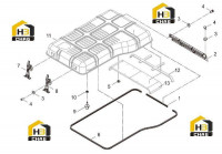 Капот двигателя 48C2984 000 00