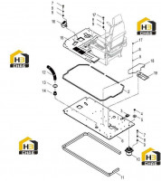 Каркас пола 47C3397 000 00