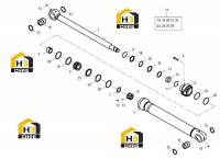 Цилиндр ковша 10C3673 000 00