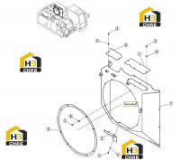 Кожух защитный 48C2523 001 00