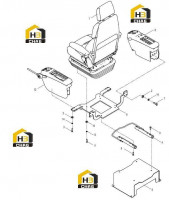 Кресло водительское 47C3121 001 00
