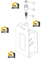 Крышка топливного бака в сборе 21C0739 000 00