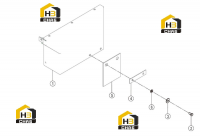 Дефлектор 48C3383 000 00