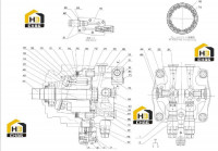 Двигатель поворотные 11C1609 000 00