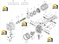 Двигатель роторный 11C2656 001 00