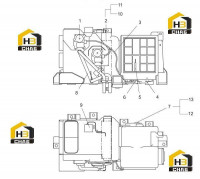 Испаритель в сборе 46C5189 000 00
