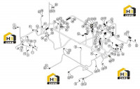 Жгут проводов рамы 70C0971 000 00