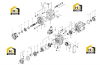 Насос главный 11C1570 000 00 (часть 2)