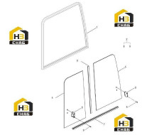 Окно раздвижное 47C1341 001 00