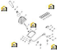 Подлокотник левый 49C1142 000 00