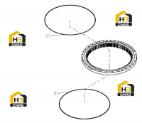 Подшипник поворотный 26B0329 000 00